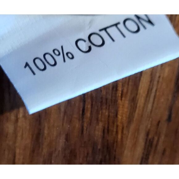 Vintage Blue Mesh Lingerie Festival Robe 100% Cotton Lace Edging One Size - Picture 5 of 5